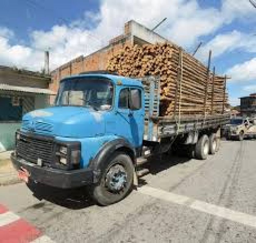 Motorista de caminhão de eucalipto sofre tentativa de sequestro relâmpago em Amado Bahia