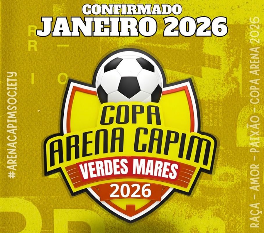 Copa Arena Capim Verdes Mares sorteia grupos e primeira rodada da competição