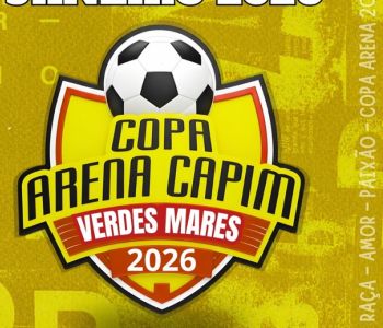 Copa Arena Capim Verdes Mares sorteia grupos e primeira rodada da competição